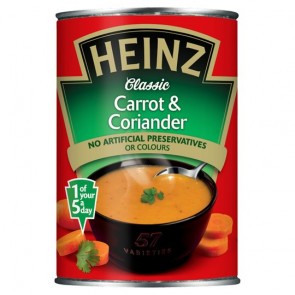Heinz Classic Soup Carrot & Coriander 400G
