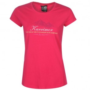 Karrimor Organic TShirt Woman - Bold Pink.