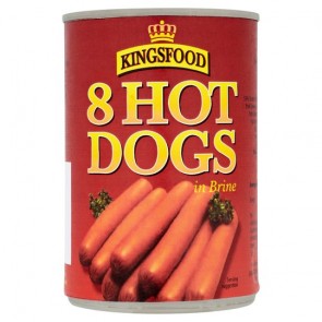 Kingsfood 8 Hot Dog Sausages