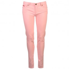 Lee Cooper Coloured Jeans Ladies - Pink.