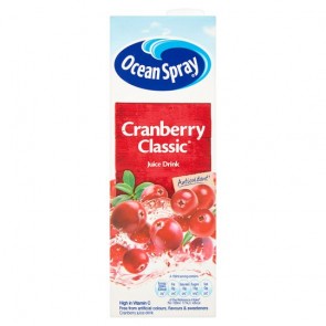 Ocean Spray Cranbery Classic Juice Drink 1L