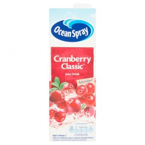 Ocean Spray Cranbery Classic Juice Drink 1Ltr
