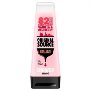 Original Source Vanilla Raspberry Shower Gel 250Ml.
