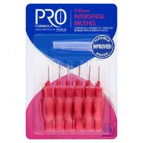 Proformula Interdental Brushes 0.40Mm 6 Pack.