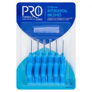 Proformula Interdental Brushes 0.60Mm 6 Pack.