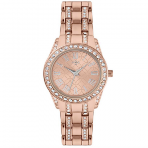 Spirit Lux Ladies' Etched Dial Bracelet Watch