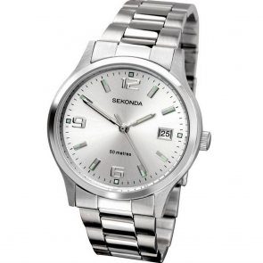 Sekonda Men's Quartz Stainless Steel Bracelet Watch