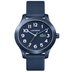 Lacoste Unisex Childrens Blue Silicone Strap Watch