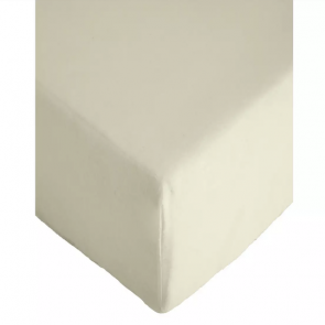 Home Fitted Sheet Cream 26cm