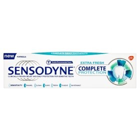 Sensodyne Extra Fresh Complete Protection Daily Toothpaste.