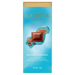 Godiva Belgium Milk Chocolate Salted Caramel 90G