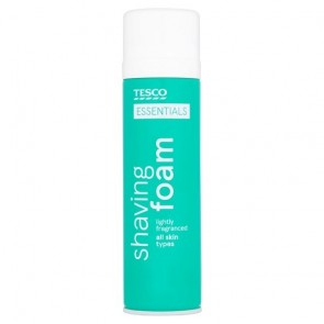 Tesco Essentials Shaving Foam 250Ml