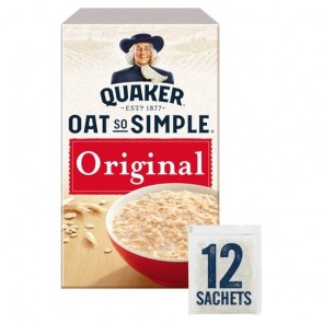 Quaker Oat So Simple Original Porridge Cereal 324G