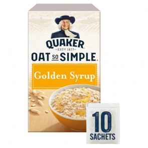 Quaker Oat So Simple Golden Syrup Porridge 10 X 36G