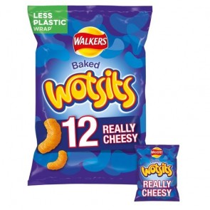 Walkers Wotsits Cheese 12X16.5G