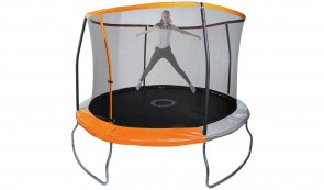 Sportspower 10ft Trampoline with Folding Enclosure