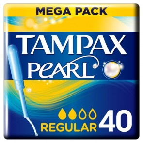 Tampax Pearl Regular 40'S.