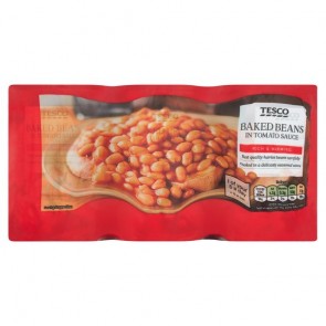 Tesco Baked Beans In Tomato Sauce 6X420g