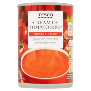 Tesco Cream Of Tomato Soup 400G.