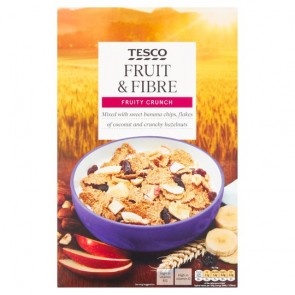 Tesco Fruit & Fibre Cereal 750G