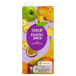 Tesco Pure Exotic Juice 1 Litre.