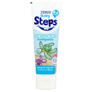 Tesco Steps Toothpaste 0-2 75Ml