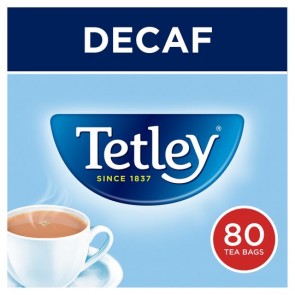 Tetley Decaffeinated 80 Teabags 250G