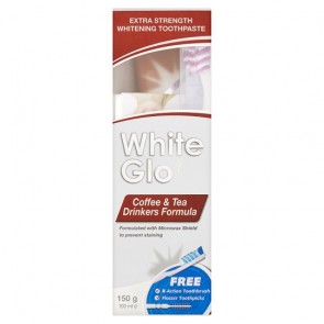 White Glo Coffee And Tea Drink Whitening Toothpaste 100Ml.