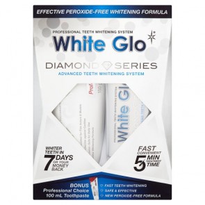 White Glo Diamonte Whitening System Kit.