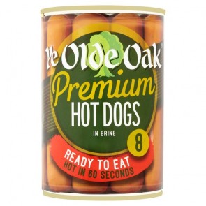 Ye Old Oak Premium Hot Dogs 400G.